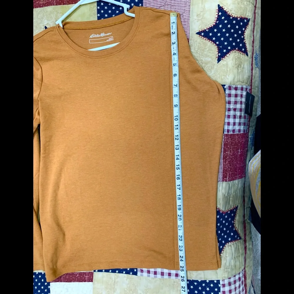 Eddie Bauer Ladies Favorite Crew Tee Shirt - Picture 5 of 8